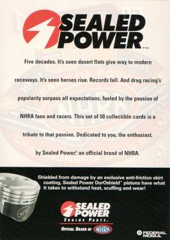 2001 Sealed Power NHRA 50 Years Of Power #1 Sealed Power Back