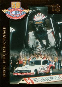 2001 Sealed Power NHRA 50 Years Of Power #18 Don Prudhomme Front
