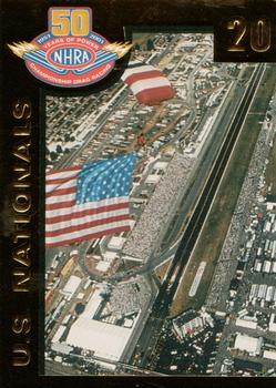 2001 Sealed Power NHRA 50 Years Of Power #20 U.S. Nationals Front