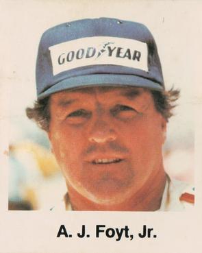 1980 Avalon Hill #14 A.J. Foyt Front