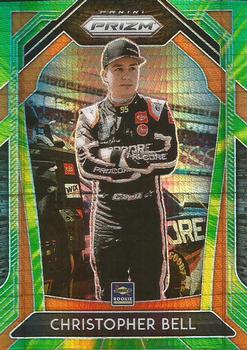 2020 Panini Prizm - Green and Yellow Hyper Prizm #22 Christopher Bell Front