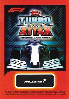 2020 Topps Turbo Attax Formula 1 #30 Lando Norris Back