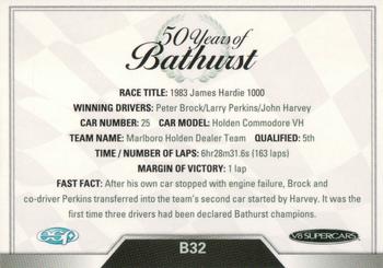 2013 ESP V8 Supercars - 50 Years of Bathurst #B32 Peter Brock / Larry Perkins / John Harvey Back