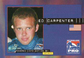 2003 IRL Season Fan Guide #NNO Ed Carpenter Front