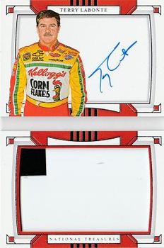 2020 Panini National Treasures - Jumbo Sheet Metal Signature Booklet #TL Terry Labonte Front