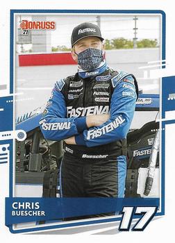 2021 Donruss #52 Chris Buescher Front