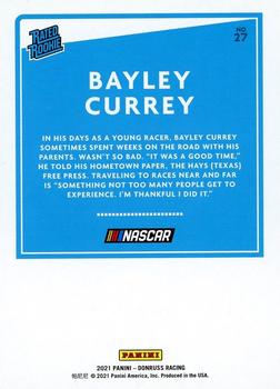 2021 Donruss - Navy Blue #27 Bayley Currey Back