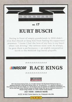 2021 Donruss - Silver #17 Kurt Busch Back