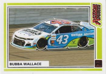 2021 Donruss - Action Packed Retail #AP10 Bubba Wallace Front