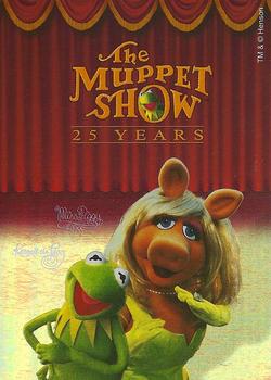 2002 Winner's Circle Double Platinum #NNO Kermit / Miss Piggy Front