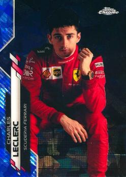 2020 Topps Chrome Sapphire Edition Formula 1 #4 Charles LeClerc Front
