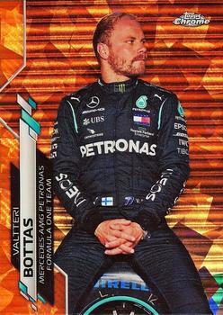 2020 Topps Chrome Sapphire Edition Formula 1 - Orange #2 Valtteri Bottas Front