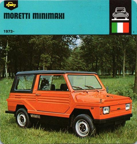 1978-80 Auto Rally Series 14 #13-067-14-11 Moretti Minimaxi Front