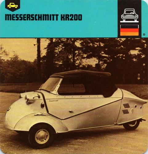 1978-80 Auto Rally Series 14 #13-067-14-14 Messerschmitt KR200 Front
