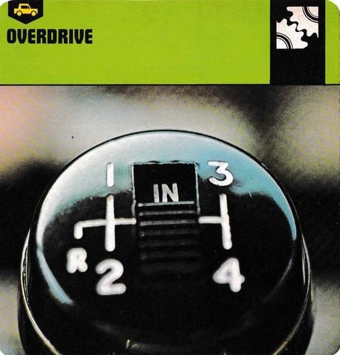 1978-80 Auto Rally Series 16 #13-067-16-04 Overdrive Front