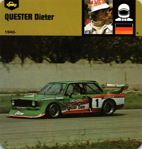 1978-80 Auto Rally Series 35 #13-067-35-03 Dieter Quester Front