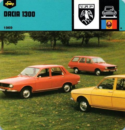 1978-80 Auto Rally Series 35 #13-067-35-09 Dacia 1300 Front