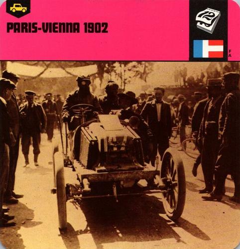 1978-80 Auto Rally Series 35 #13-067-35-14 Paris-Vienna 1902 Front
