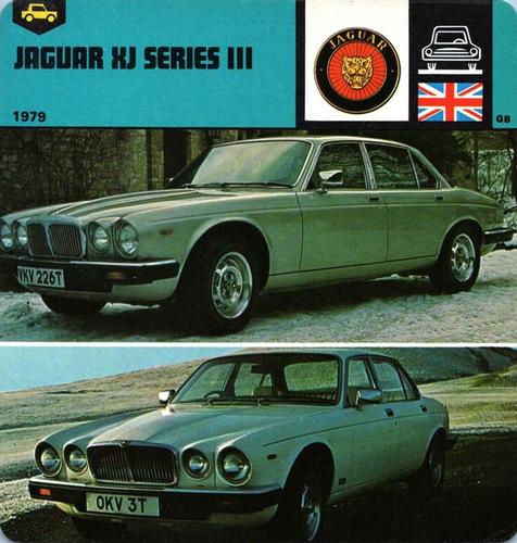 1978-80 Auto Rally Series 58 #13-067-58-01 Jaguar XJ Series III Front