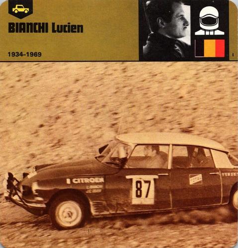 1978-80 Auto Rally Series 64 #13-067-64-04 Lucien Bianchi Front