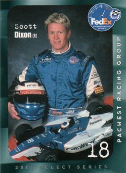 2001 Select Series #NNO Scott Dixon Front