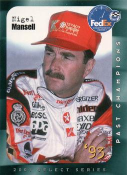 2001 Select Series - Past Champions #NNO Nigel Mansell Front