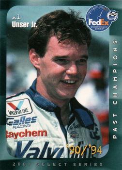 2001 Select Series - Past Champions #NNO Al Unser Jr. Front