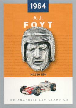 2018 BorgWarner Trophy Cards #NNO A.J. Foyt Front