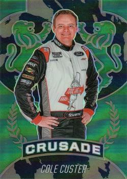 2021 Panini Chronicles - Crusade Green #2 Cole Custer Front