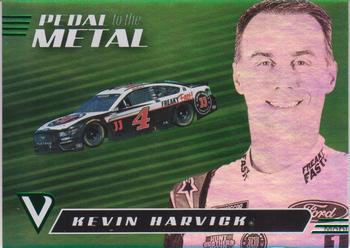 2021 Panini Chronicles - Pedal to the Metal Green #8 Kevin Harvick Front