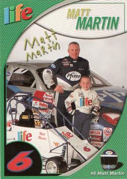 2001 Life Mark & Matt Martin #4 Matt Martin Front