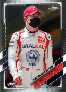 2021 Topps Chrome Formula 1 #57 Nikita Mazepin Front