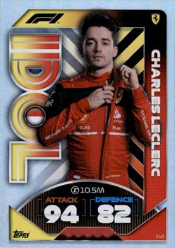 2022 Topps Turbo Attax F1 #340 Charles Leclerc Front
