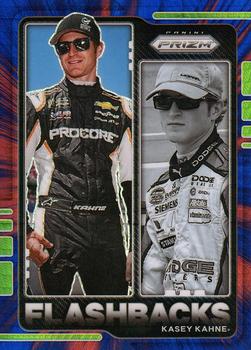 2021 Panini Prizm - Hyper Prizm Red and Blue #72 Kasey Kahne Front