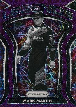 2021 Panini Prizm - Purple Velocity #87 Mark Martin Front