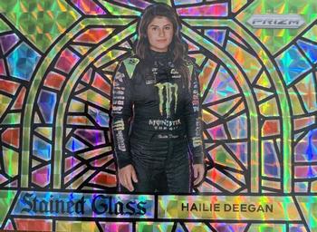 2021 Panini Prizm - Stained Glass #SG6 Hailie Deegan Front