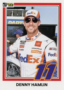 2022 Donruss #146 Denny Hamlin Front