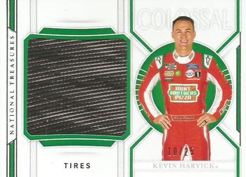 2021 Panini National Treasures - Colossal Race Used Tires #C-KH Kevin Harvick Front