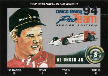 1994 Delco Remy Pro Team #5 Al Unser Jr. Front