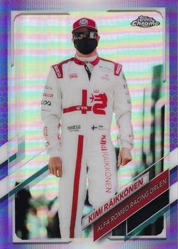 2021 Topps Chrome Formula 1 - Purple Refractor #34 Kimi Räikkönen Front