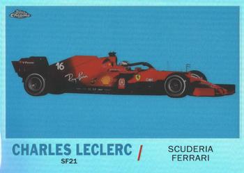 2021 Topps Chrome Formula 1 - 1961 Topps Sports Cars #T61-CL Charles Leclerc Front