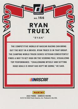 2022 Donruss - Green #156 Ryan Truex Back