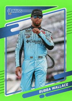 2022 Donruss - Lime Green #90 Bubba Wallace Front