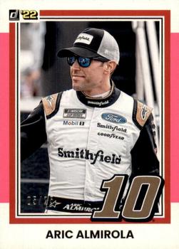 2022 Donruss - Pink #145 Aric Almirola Front