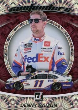 2022 Donruss - Contenders #C2 Denny Hamlin Front