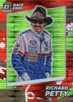 2022 Donruss - Optic Lime Green Pulsar #2 Richard Petty Front