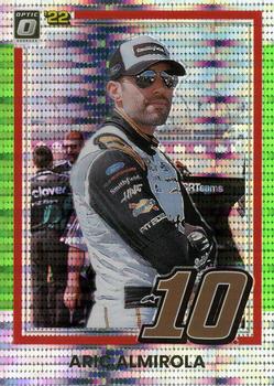 2022 Donruss - Optic Lime Green Pulsar #85 Aric Almirola Front