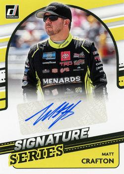 2022 Donruss - Signature Series #SS-MC Matt Crafton Front