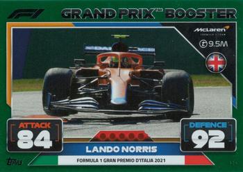 2022 Topps Turbo Attax F1 - Mirror Foil Green #325 Lando Norris Front