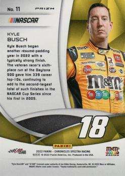 2022 Panini Chronicles - Spectra #11 Kyle Busch Back